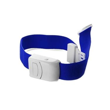 Imagem de Garrote Flexível Elástico para Coleta de Sangue, com Trava, Punção Venosa