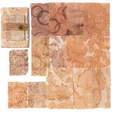 Imagem de 28 folhas de papel para scrapbook de luz e sombra, 16 × 9,6 cm, cartolina colorida para agendas, embrulho de presente, decoração de casa e álbuns, café