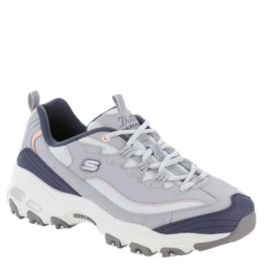 Imagem de Skechers Sport Women's D'lites-popular Vote Tênis, Lbmt = azul claro/multi, 34