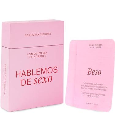Imagem de Se Regalan Dudas Hablemos Con Quien Sea y Sin Tabúes | Card Deck to Explore Sexuality Without Judgment with Over 100 Questions | for Friends and New Connections | Unfiltered Questions