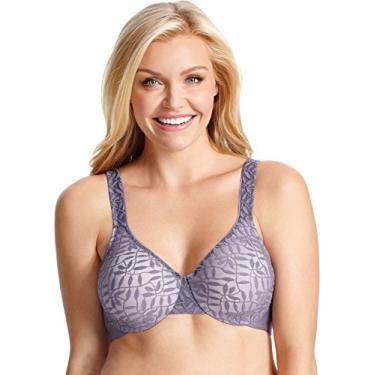 Imagem de Olga Sutiã redutor de folhas transparentes, Cadet roxo, 40D