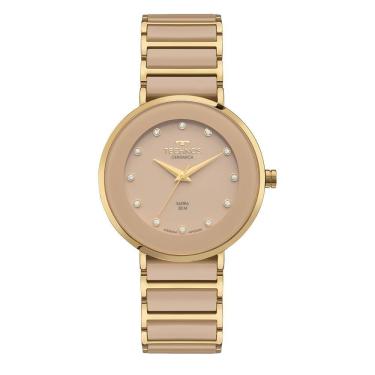 Imagem de Relógio Technos Feminino Ceramic Sapphire Dourado - 2035lmm-1x