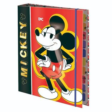 Imagem de Fichário Colegial Disney Mickey Com 48 Folhas Decoradas Dac
