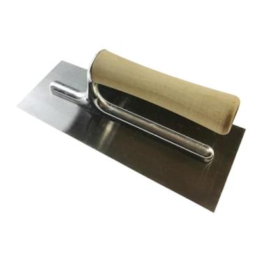 Imagem de Generic Desempenadeira de Gesso Portátil Plana para Acabamento em Alvenaria de Construção.