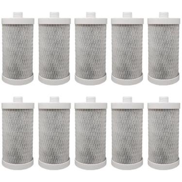 Imagem de Kit 10 Filtros Carbon Block de 7" Com Rosca Para Uso Geral