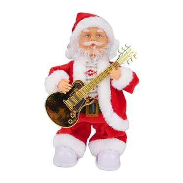 Imagem de Fancyes Papai Noel Elétrico de Brinquedo, Decoração de Natal Elétrica, Papai Noel Animado, Presente, Figura Musical que Anda, para Crianças, Meninos e, Style B