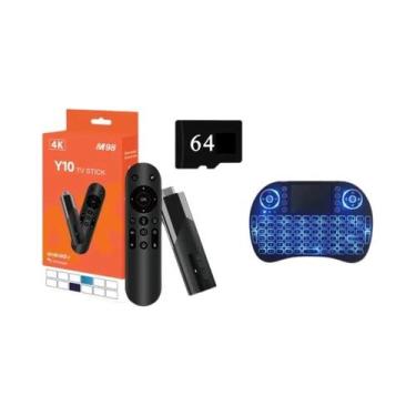 Imagem de Stick De TV Inteligente Android 10 S96 Dual WIFI BT5.0 Airplay IPTV AT