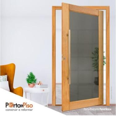 Imagem de Folha de Porta Tauari Panorâmica Sem Vidro Mapaf, 80 cm