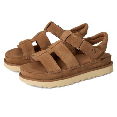 Imagem de UGG Sandália feminina Goldenstar Strap Fisherman, Castanho, 38