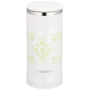 Imagem de Zojirushi Garrafa de água SM-ED20-WP, caneca de aço inoxidável para beber diretamente, 230 ml (200 ml), branco pérola