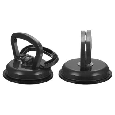 Imagem de PATIKIL Ventosa de tela de 2 peças, espessamento de ventosa de reparo de tela de telefone de 4,7 polegadas, preto