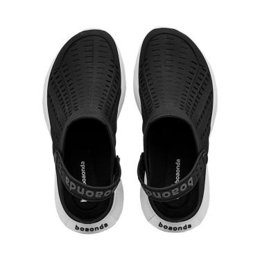 Imagem de Babuche Preto e Branco Flow | Boa Onda-Masculino