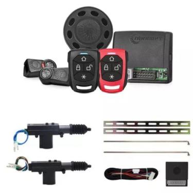 Imagem de Kit Alarme Tarsafe Tw20 G4 2 Controles + Trava Eletrica 4 Portas