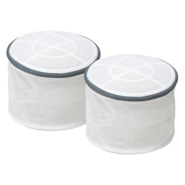 Imagem de Kit 3 Sacos Para Lavar Roupas Intimas Delicadas Sutiã Protege Lavagem Na Maquina Vários Tamanhos (Tamanho P | Kit 2)