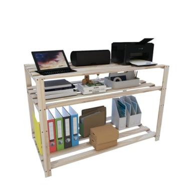 Imagem de Aparador Buffet Retrô com Nicho – Para Sala de Estar, Cantinho do Café ou Buffet Sala de Jantar