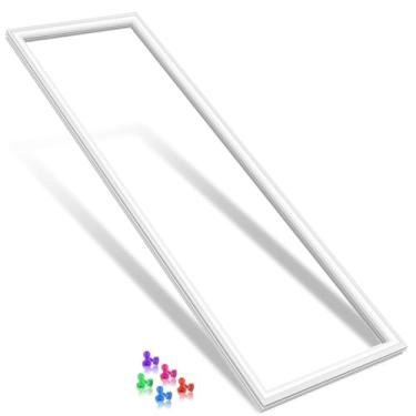 Imagem de Gaxeta de porta de geladeira atualizada 241786009 241786013 compatível com vedação de porta de geladeira Frigidaire 7241786001 241786001 241786005 Kenmore Electrolux Vedação de porta de geladeira