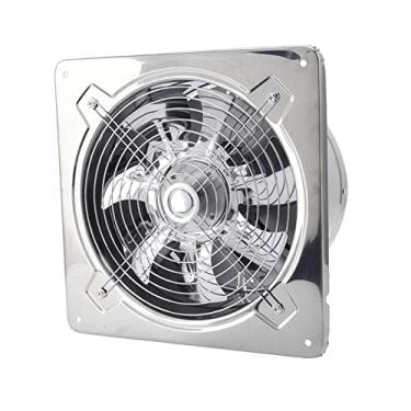 Imagem de Hyuduo Exaustor 120W Ventilador de Ventilação de Cozinha Em Aço Inoxidável Com Motor Sem Escova de Rolamento de Esferas Duplo para Cozinha Banheiro Armazém de Garagem