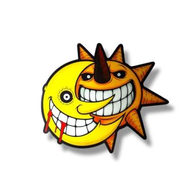 Imagem de Adesivo de vinil Soul Eater Refletivo Anime Decalque Soul Eater Decoração de carro Logotipo Vinil JDM Decoração de Carro Anime Adesivo de Carro Mangá Decalque Refletivo Otaku Acessório (SUNMOON)