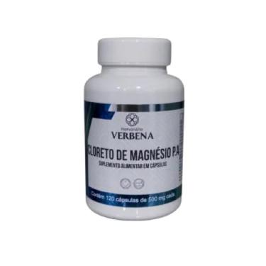 Imagem de Verbena Cloreto de Magnésio P.A, Suplemento Alimentar em Cápsulas, 120 Cápsulas de 500mg