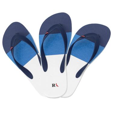 Imagem de Kit 3 Chinelos Reserva RSV Go Trancoso Borracha Confortável Clássico 750040396-Masculino