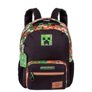 Imagem de Mochila Costas Minecraft Outdoors Escolar Meninos Infantil