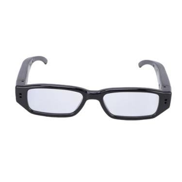 Imagem de Asixxsix óculos de câmara, 200mAh 1080P HD óculos de câmara transparentes com anti-tremor, óculos de gravação de vídeo para ciclismo, acampamento, condução, caça, Skateboarding