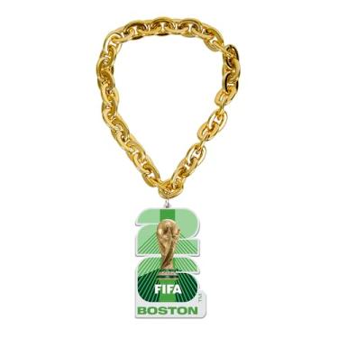 Imagem de HONAV Corrente para fãs da Copa do Mundo da FIFA Boston Cidade anfitriã de 43 cm – Cordão FIFA durável, leve e confortável, design oficialmente licenciado – Ótimo dia de jogo e apoia seu país