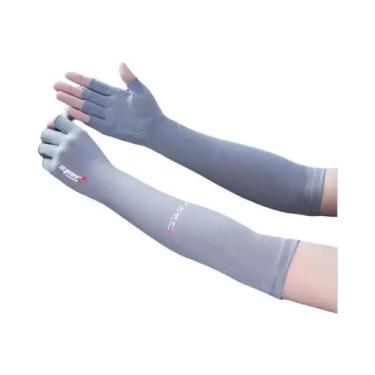 Imagem de Luvas De Ciclismo De Manga Longa Anti-UV Para Homens E Mulheres, Respi