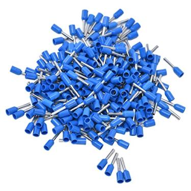 Imagem de Generic Kit de Terminais de Crimpagem de Pino Isolado 12 AWG, Conjunto de Conectores de Isolamento Térmico de 1000 Unidades para Equipamentos Elétricos, Virola Isolada 1000 X (E7508)