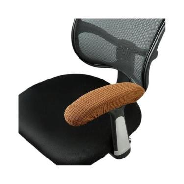 Imagem de Capas Laváveis Para Braços De Cadeiras De Escritório, 2 Peças, Almofad