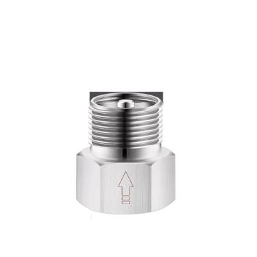 Imagem de ROUPWKWO Rosca macho fêmea 304 válvula de retenção de aço inoxidável unidirecional para conector adaptador de vaso sanitário aquecedor de tanque de água (BSP3I4 fêmea-macho)