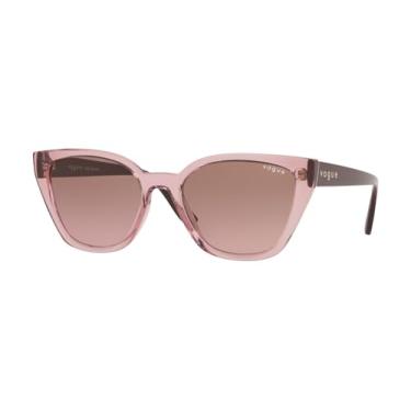 Imagem de Óculos de Sol Vogue Eyewear 0VO5417SL 293914 Tam 56 / Rosa Claro - Lentes Rosa Gradiente