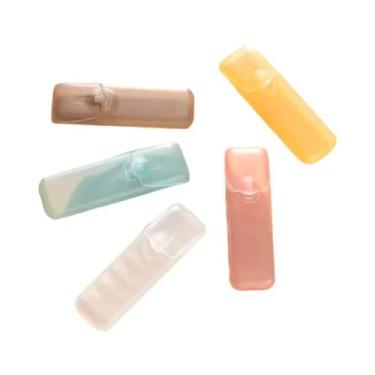 Imagem de Estojo Portátil Compacto Para Fio Dental Com Suporte Para Palito De De