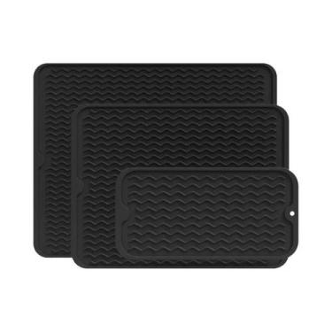 Imagem de Tapete De Secagem De Silicone Extra Grande Antiderrapante Protetor De 