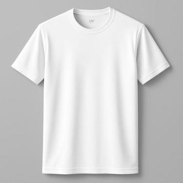 Imagem de Camisa Térmica Proteção Uv 50+ Segunda Pele Manga Curta Blusa Malha Fr