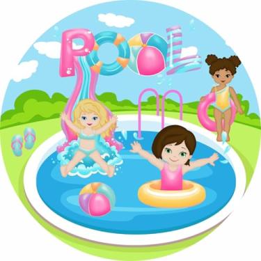 Imagem de Painel Festa Sublimado C/Elastico 1,50m Pool Party (PPY0004)