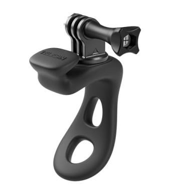 Imagem de Suporte flexível para câmera Inssta360 ace Pro, acessórios de suporte de barra de guidão de motocicleta, alça de montagem para câmera, faixa de envolvimento flexível, para câmera de ação DJI (preto)