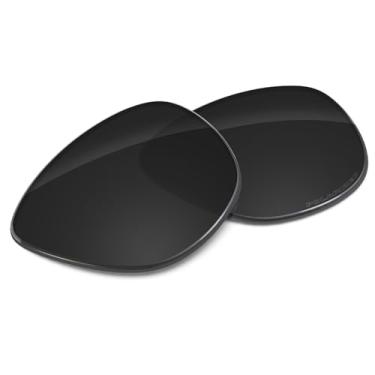 Imagem de Tintart Lentes de substituição compatíveis com óculos RayBan Meta Skyler RW4010 52 mm AI, proteção UV, transição, Preto de carbono - Elite polarizado, One Size
