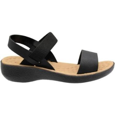 Imagem de Sandália Salto Baixo Terra e Água Esferas Massageadoras Feminina-Feminino