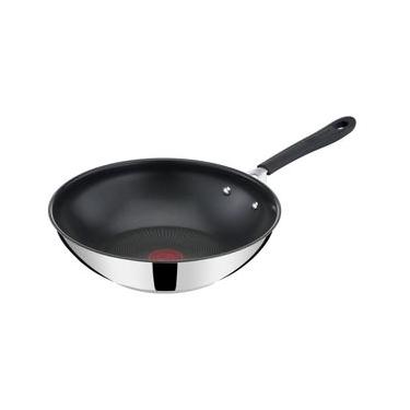 Imagem de Frigideira com Indução Wok Aço Inox Jamie Oliver 28cm - Tefal