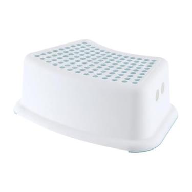 Imagem de Banqueta de banheiro assento feminino vaso sanitário banquinho de pé banheiro degrau acessórios para casa (azul)