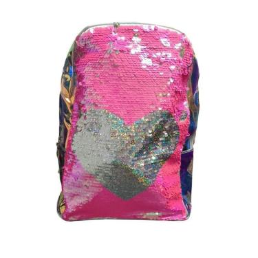 Imagem de Mochila Infantil De Plástico Lantejoulas Holográficas
