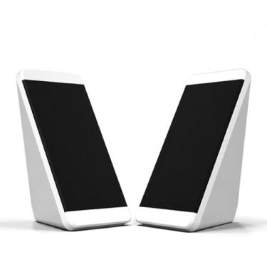 Imagem de Caixa de Som Mesa Multimídia Subwoofer com Fio USB Efeito Estéreo Controle Volume Independentemente por para PC Notebook Tablet