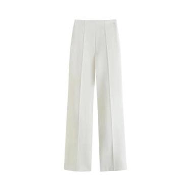 Imagem de Conjunto De Vestido E Calças De Moda Casual Feminina De Primavera Em C