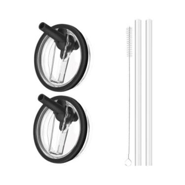 Imagem de Tampa De Copo Stanley De 40oz À Prova De Vazamentos Com Canudo Flip, A