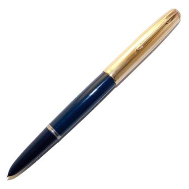 Imagem de Caneta Tinteiro Parker 51 Americana Midnight Blue 14K F Nos