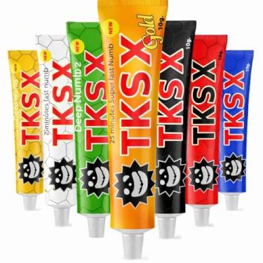 Imagem de Creme Hidratante anestésico para Tatuagem, Força Máxima 6-8 Horas, com Aloe Vera, Vitamina E, Lecitina (100% ORIGINAL DA MARCA COM SELO) (DIVERSAS)