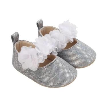 Imagem de Sapatos Casuais De Pelúcia Para Bebês Recém-Nascidos Com Laço, Confort