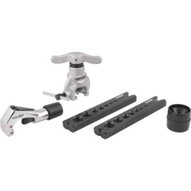 Imagem de Flangeador e Cortador de Tubos, Jogo com 6 Peças, 1/8" à 1.1/8", Vonde