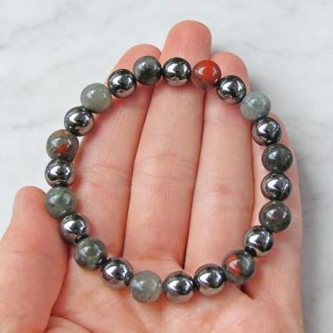 Imagem de Pulseiras elásticas para mulheres, homens, olho de tigre natural, lápis-lazúli, contas de cristal, pulseiras elásticas para alegria, felicidade, prazer, joias empilháveis para homens, pulseiras